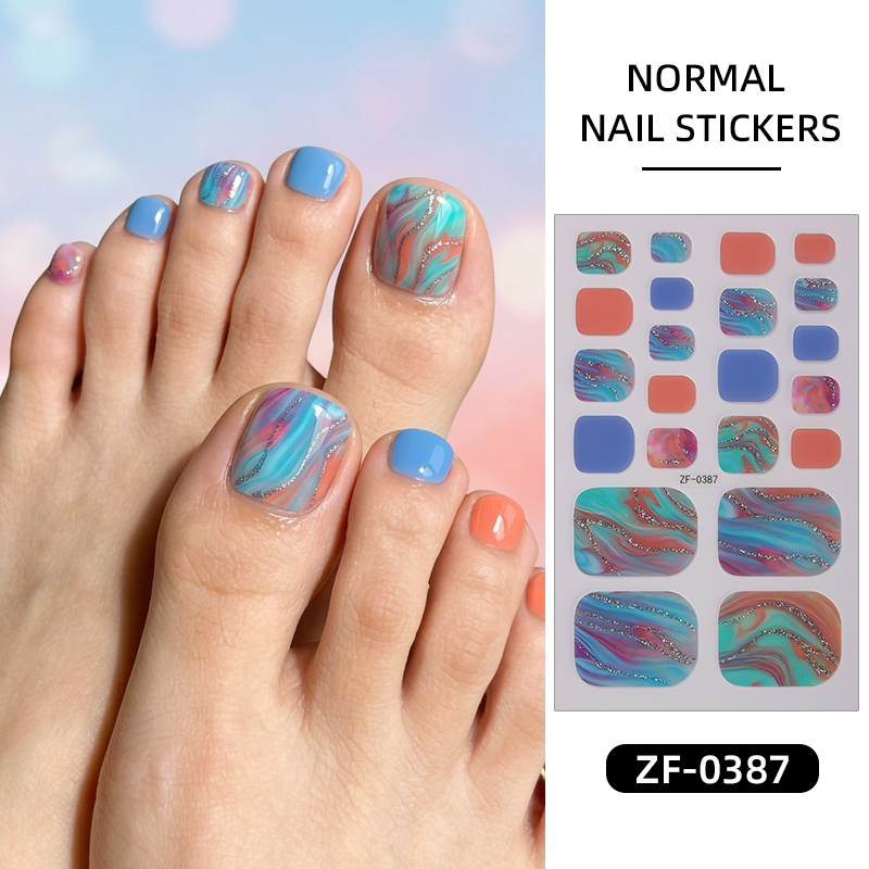 22Tips Gradient Marble Toe Nai - đánh giá và giá Nail Art Full Design