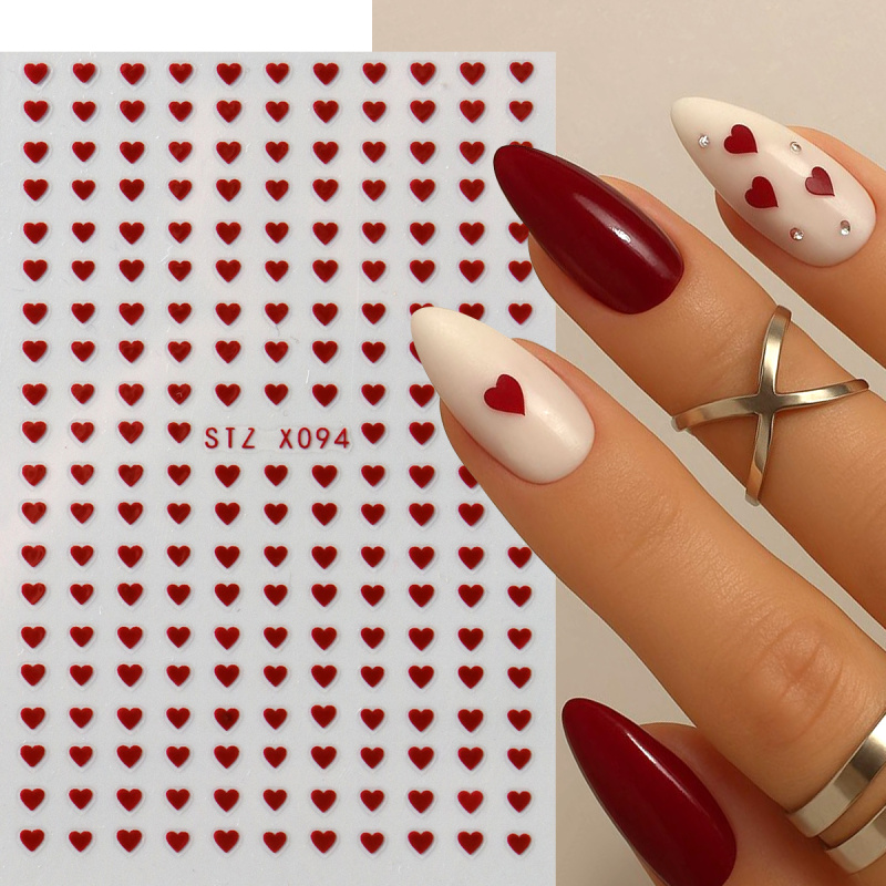 2pcs Mini Love Heart Nail Art  - đánh giá và giá Nail Art Motif