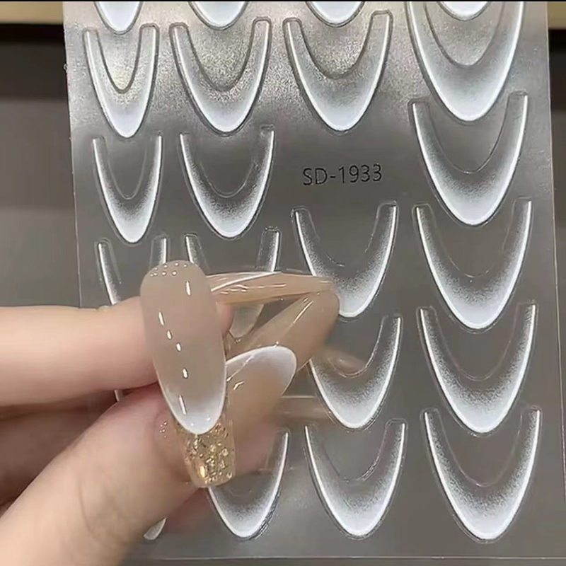5D Embossed Nail Art Decals Gr - đánh giá và giá Nail Art Motif