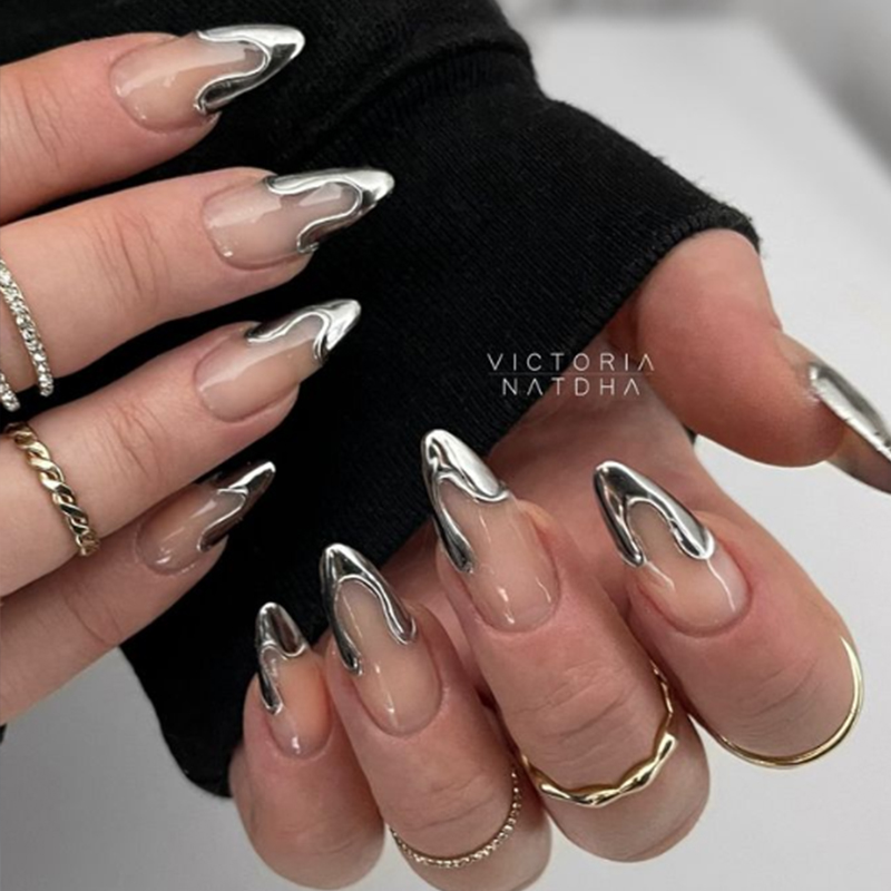 MTSSII 2/3Pcs Metallic Liner G - đánh giá và giá Nail Art Rose Gold