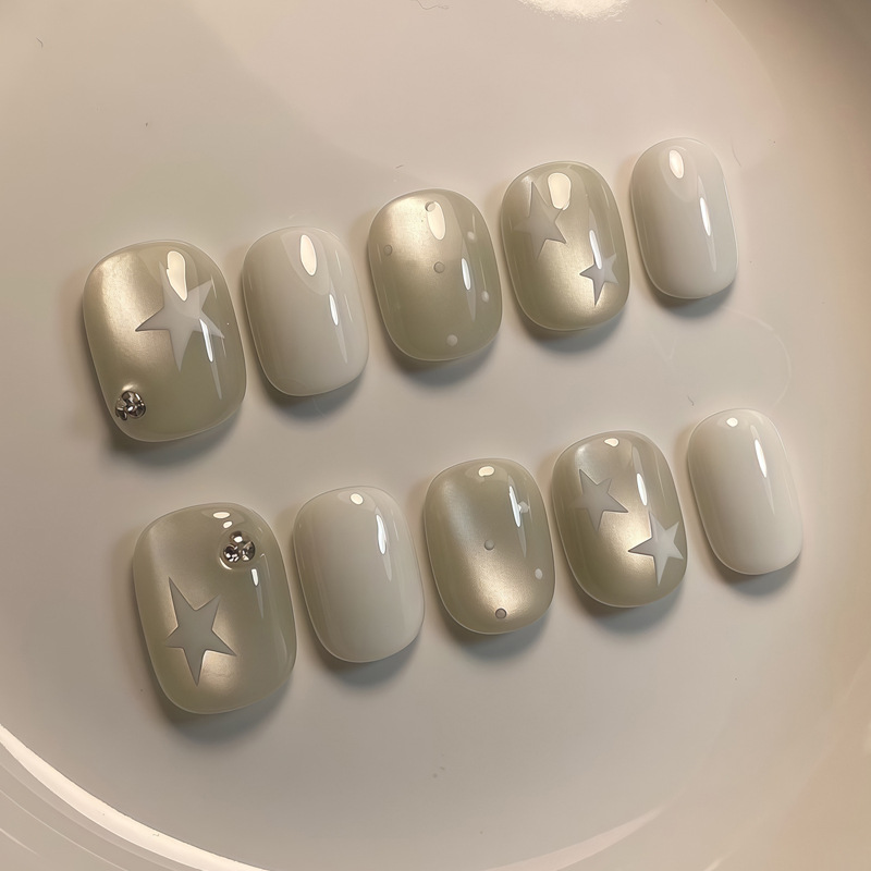 24pcs Cherry Press on False Na - đánh giá và giá Nail Art Full Design