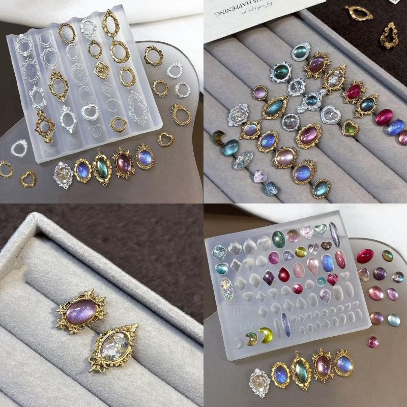 * Hot Sale Retro Picture Frame - đánh giá và giá Nail Art Motif