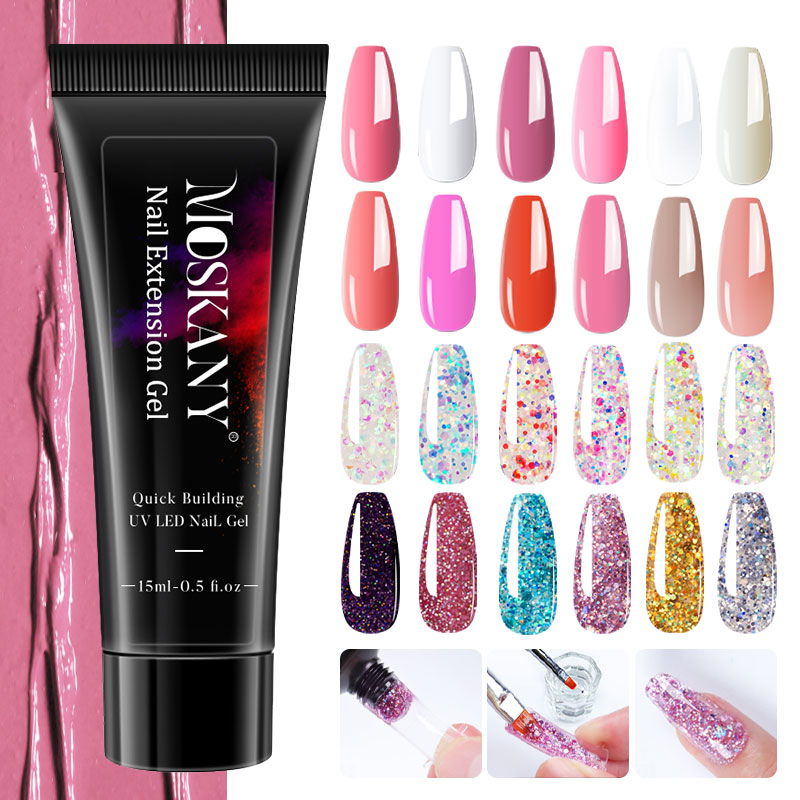 Poly Nail Gel Full Set With 6W - đánh giá và giá Nail Art Full Design