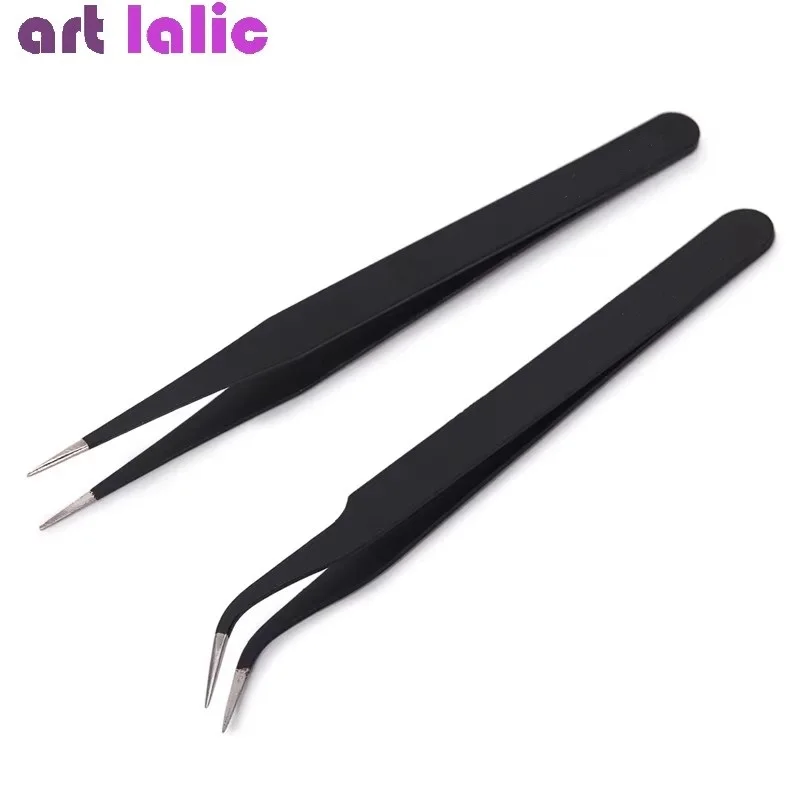 Anit-Static Tweezers, Precisio - đánh giá và giá Nail Art Motif