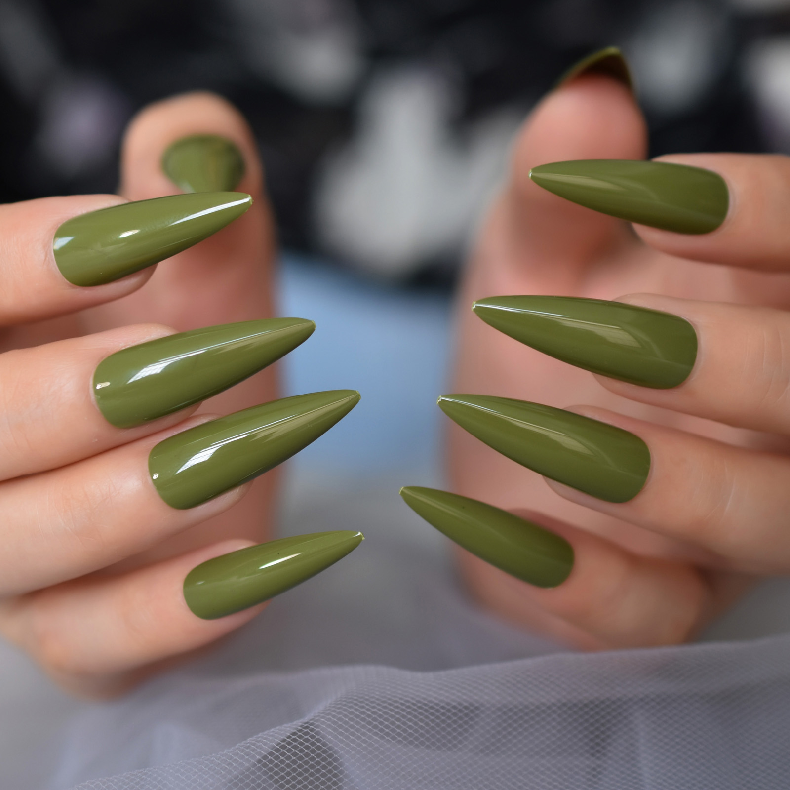 press on fake nails stiletto l - đánh giá và giá Nail Art Full Design