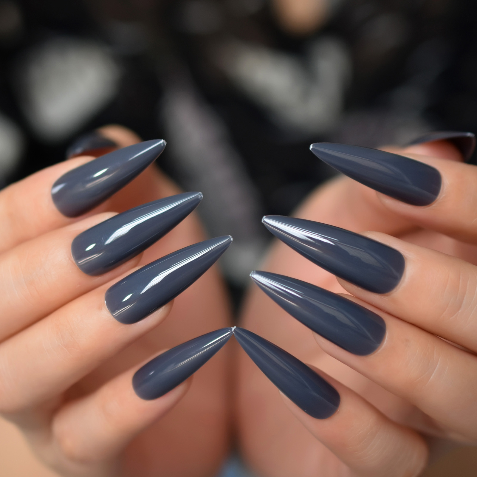 press on fake nails stiletto l - đánh giá và giá Nail Art Full Design