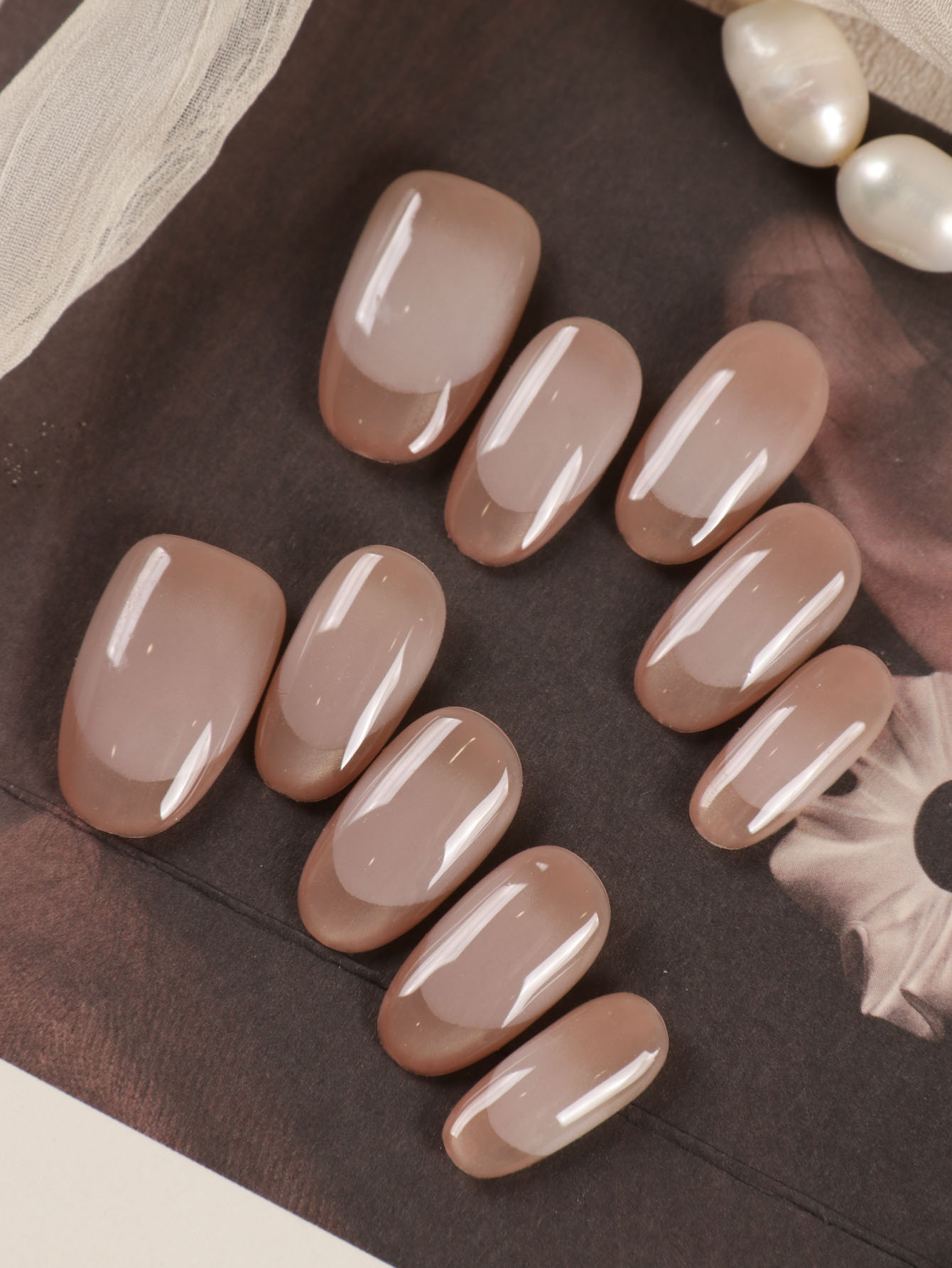 10Pcs Press on Nails Short Gol - đánh giá và giá Nail Art French Nails