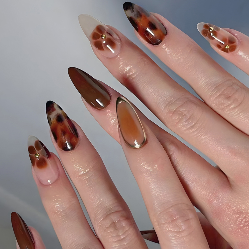 24pcs Fashion Rhinestone Press - đánh giá và giá Nail Art French Nails