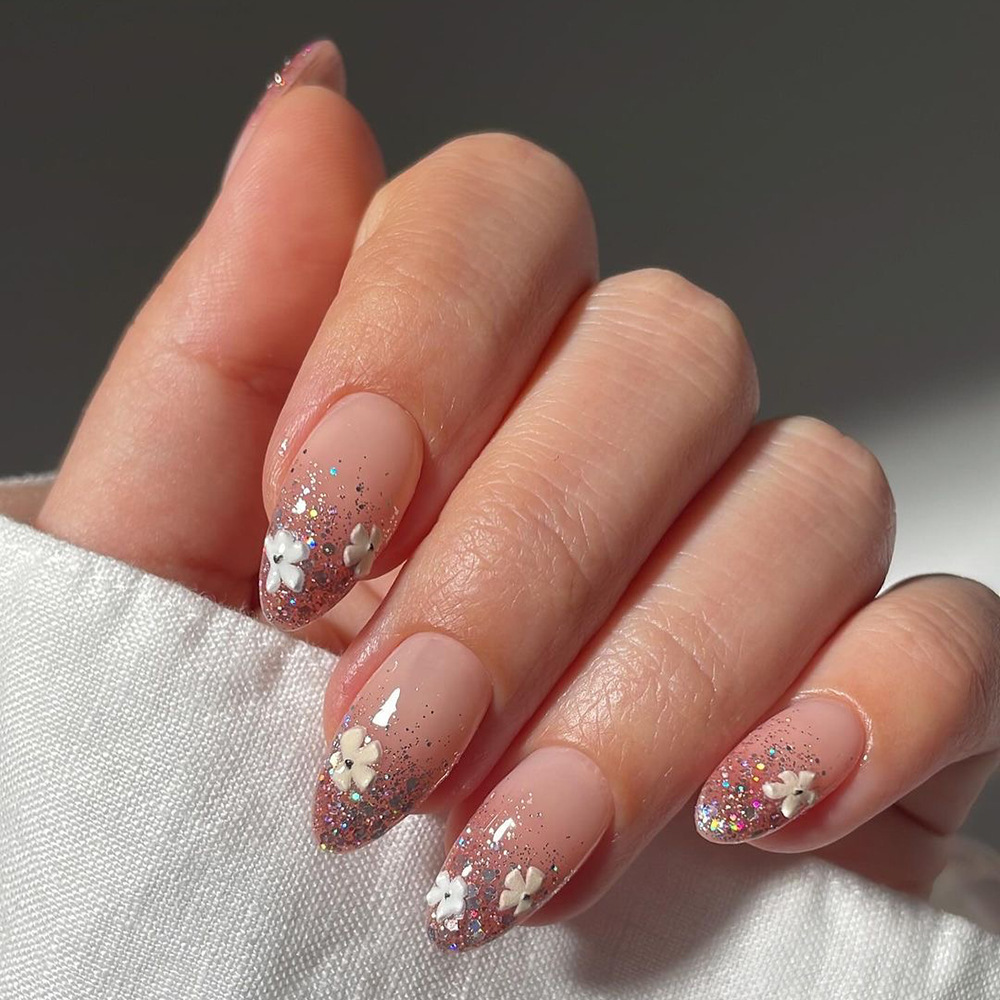 24pcs Fashion Rhinestone Press - đánh giá và giá Nail Art French Nails