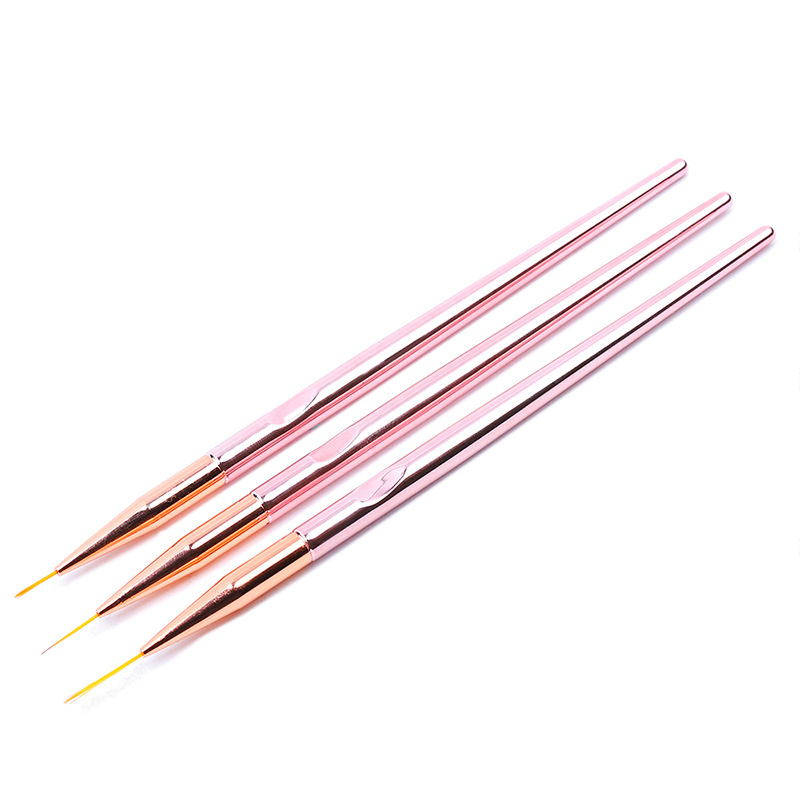 2 sets(6 pcs ) Nail Paint pen  - đánh giá và giá Nail Art Rose Gold