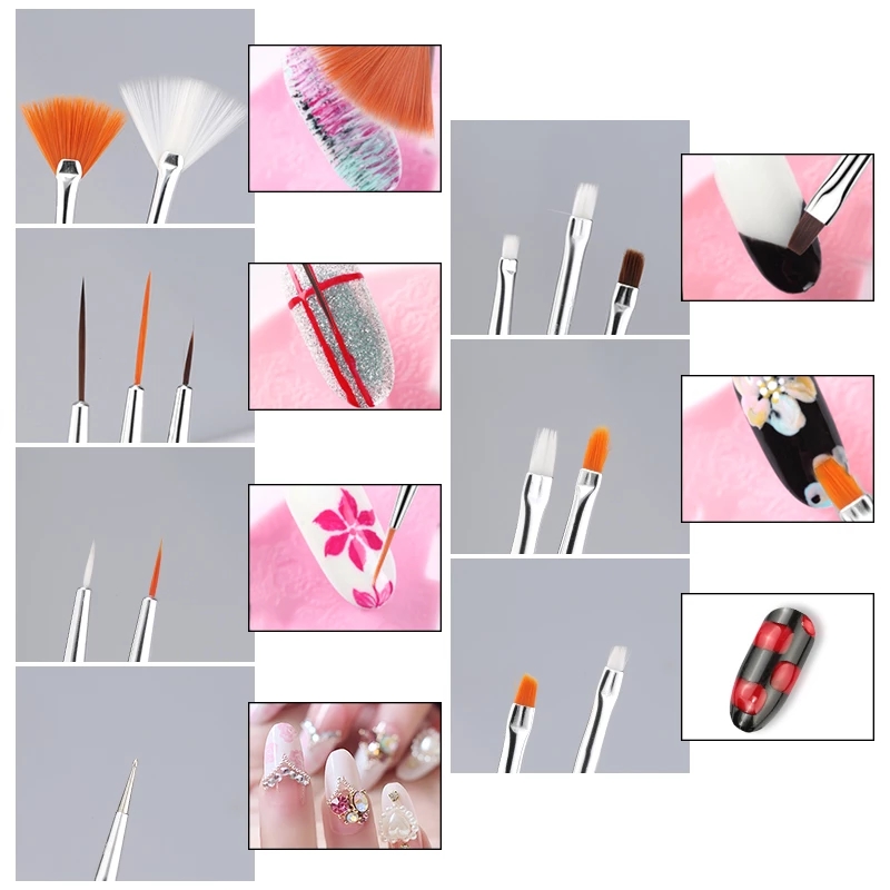 Móng Tay Nghệ Thuật Bộ Bàn Chả - đánh giá và giá Nail Art Motif