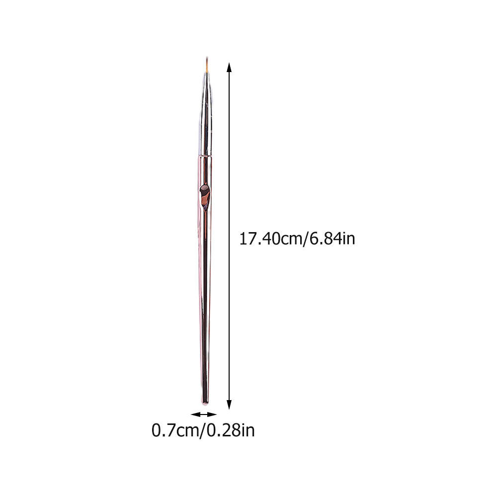 3Pcs Nail Art Pen Kit Lightwei - đánh giá và giá Nail Art Rose Gold