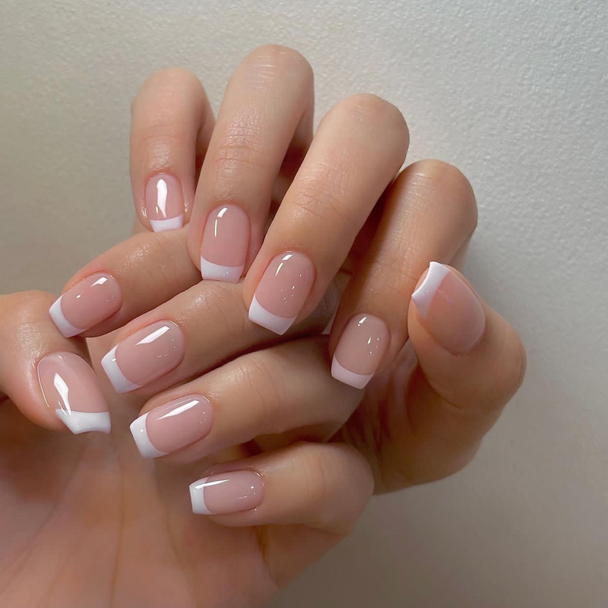 24ps/set Short Fake Nails for  - đánh giá và giá Nail Art French Nails
