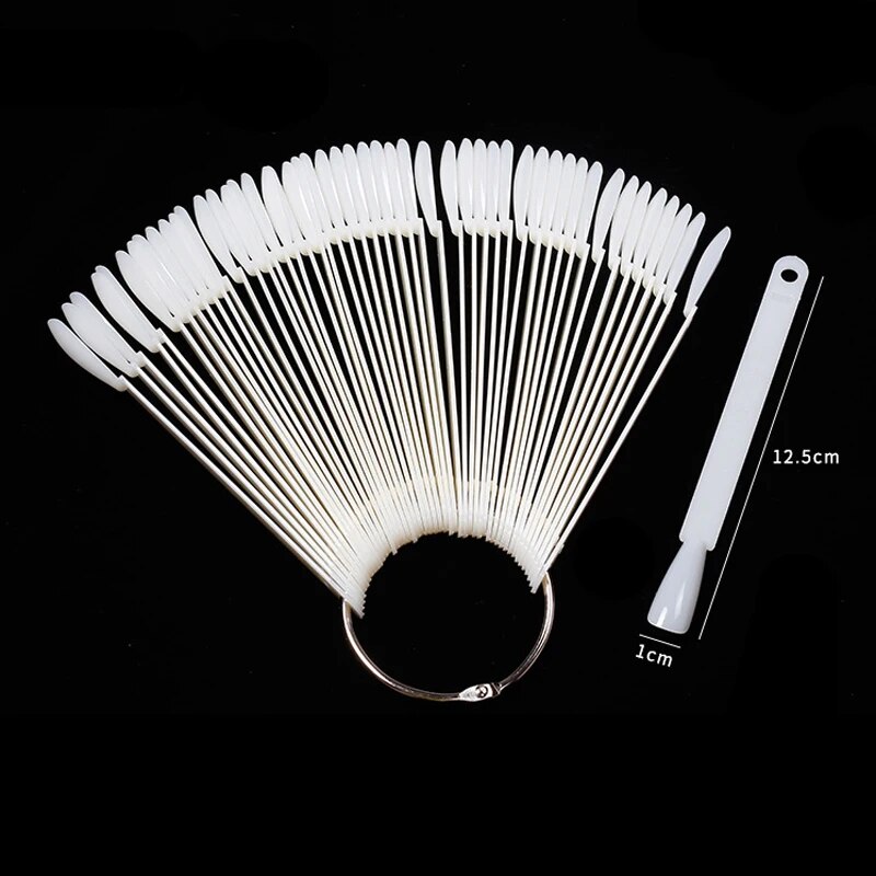 Nail Display Sticks Clear Natu - đánh giá và giá Nail Art Motif